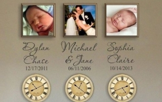 Family Wall Decals - In these moments, time stood still...