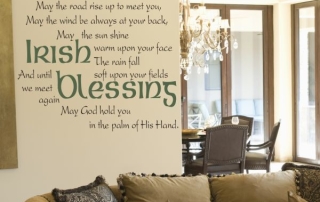 Irish & St. Patrick's Day Quotes & Blessings: May the road rise up to meet you...