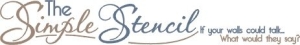 Simple Stencil Vinyl Wall Decals Logo