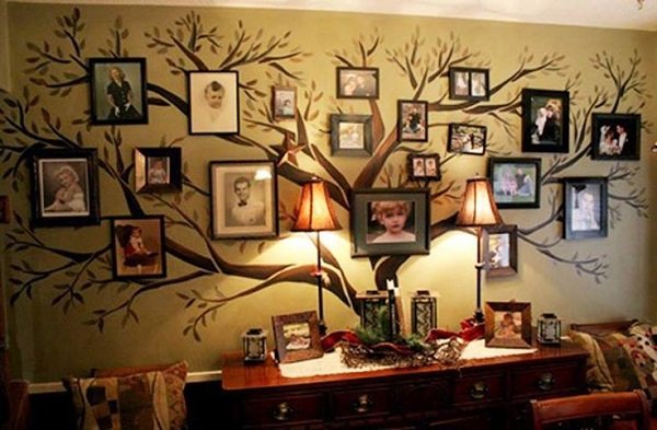 Family Tree Custom Vinyl Wall Decals for Mother's Day