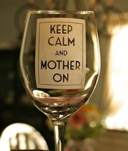 Mother's Day Vinyl Lettering - Keep Calm and Mother On