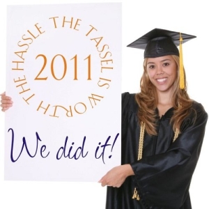 Personalized Graduation Stickers: We Did It!