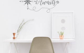 Removable Wall Decals To Inspire Your Grad | Decorate Dorm Room | Grad Party Decor