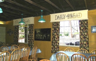 "Give us this day our daily bread" Silver Dollar City, Branson, MO - Restaurant Vinyl Lettering Sign