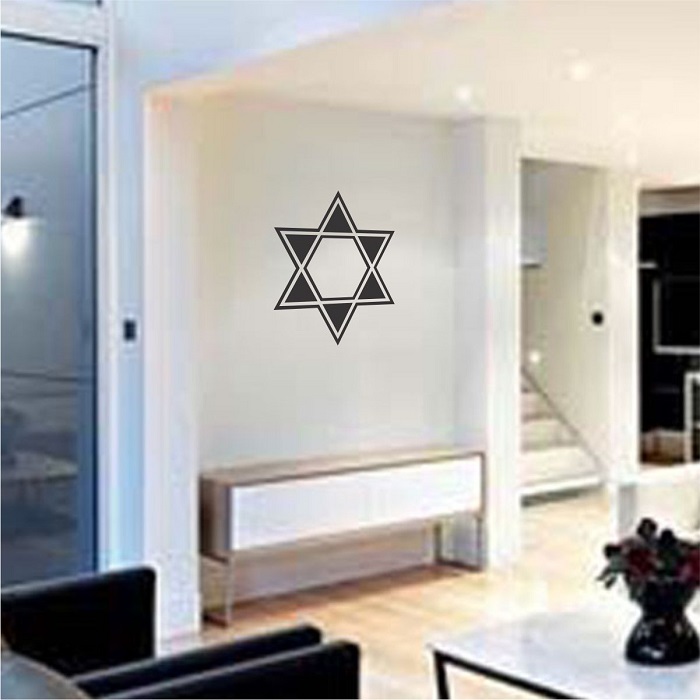 Star of David - Jewish and Hebrew themed Custom Vinyl Wall Decals