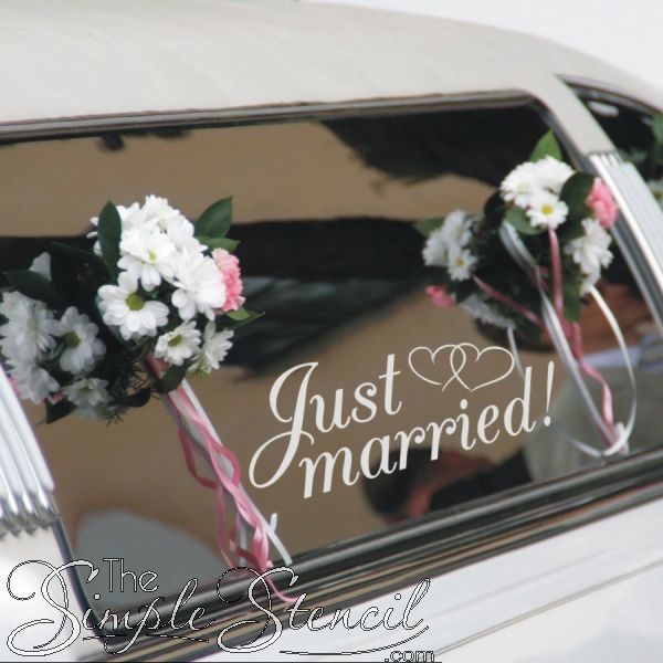 Wedding-Car-Decorations-Ideas-Vinyl-Lettering