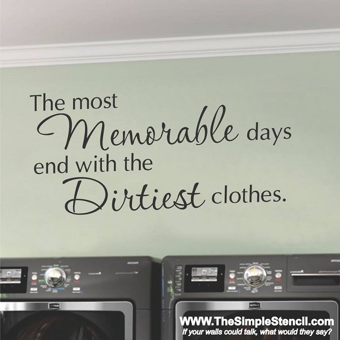 4 fresh new laundry room decals | Vinyl Lettering & Stickers