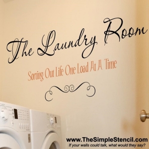 4 fresh new laundry room decals | Vinyl Lettering & Stickers