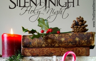 Silent Night Holy Night Christmas Vinyl Wall Words 700x700