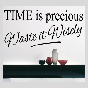 Time Is Precious Found On QuotesGram 700x700