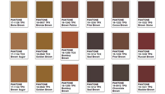 brown color meaning psychology