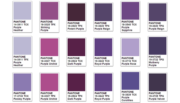 The color purple is unlike all others, in a physical sense