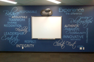 mission statement custom wall pic example
