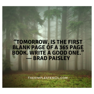 Brad-Paisley-Quote-about-365-Page-Book-Write-A-Good-One-Inspirational-New-Years-Eve-Quotes