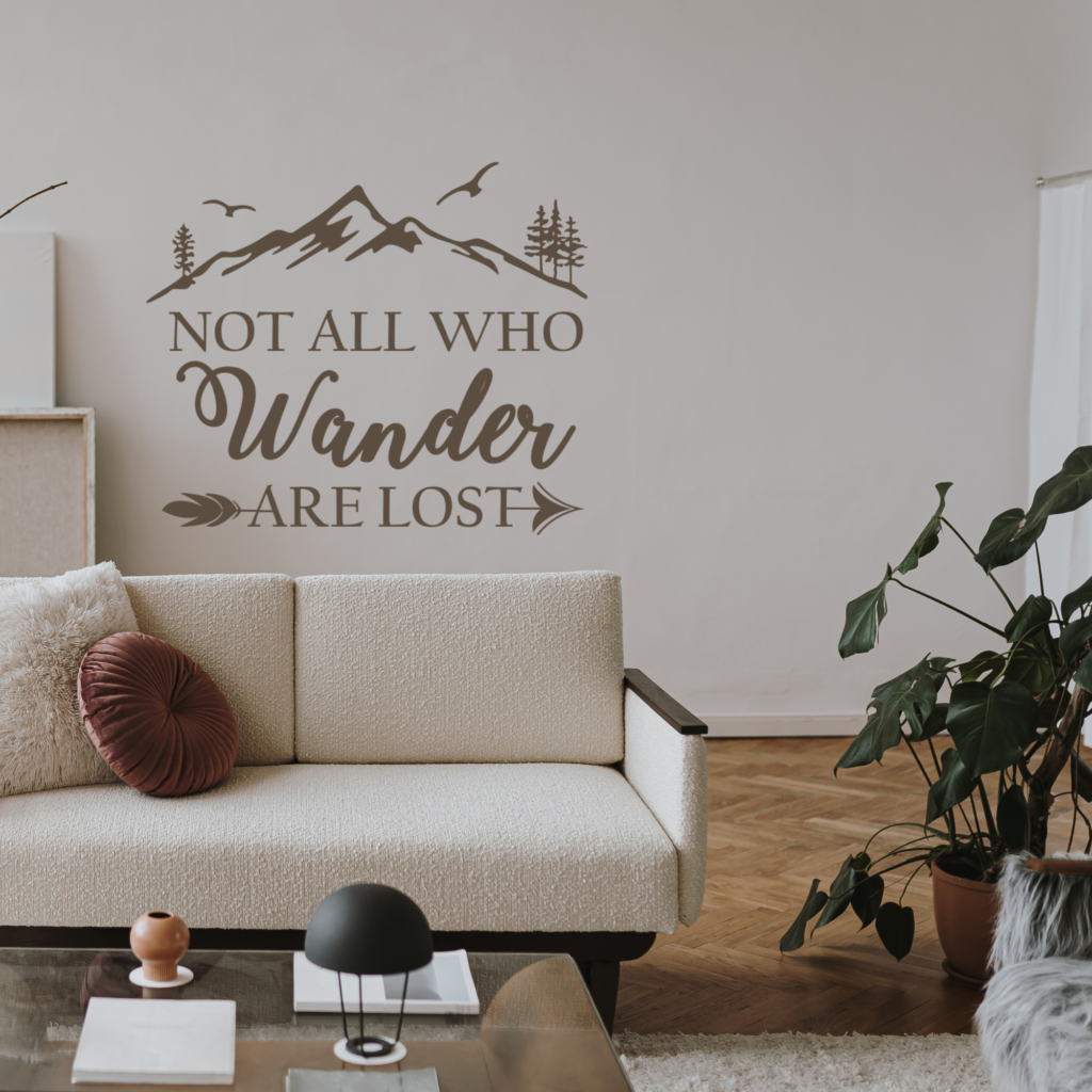 Mountain Lodge & Cabin Vacation Home Wall Decor and Removable Wall Decals create the ultimate escape oasis.  