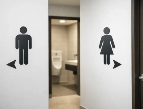 Restroom Wall or Door Signs – Vinyl Decals That Look Professional