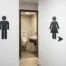 Restroom Wall Signs Vinyl That Looks Professional