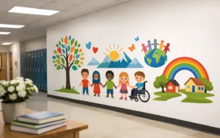 School Hallway Wall Decals That Build Belonging