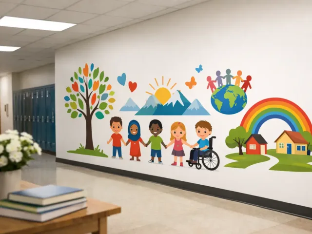 School Hallway Wall Decals That Build Belonging