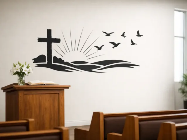Scripture Wall Decals for Church Spaces