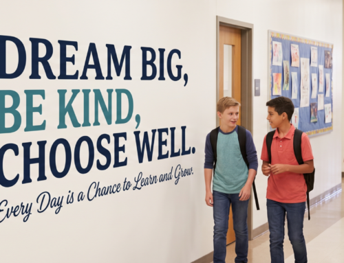 How to Plan a School Hallway Makeover with Wall Decals